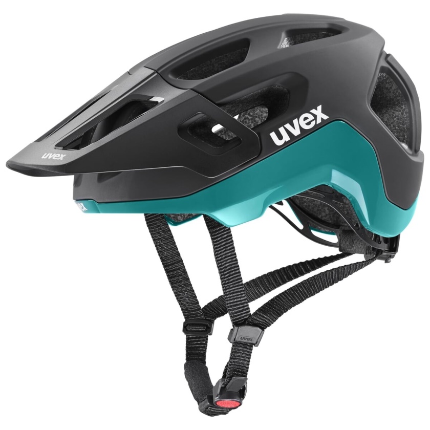 UVEX - prilba React black/teal matt