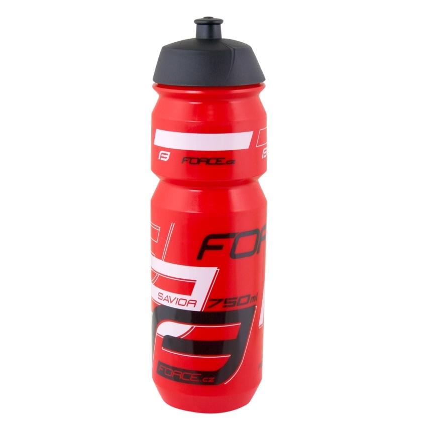 FORCE - fľaša SAVIOR 0,75 l, červeno-čierno-biela