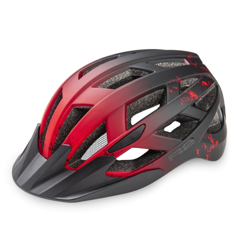 R2 - prilba LUMEN JUNIOR red S 52-56 cm