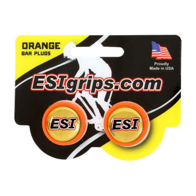 ESI GRIPS - koncovky do riadidiel oranžová
