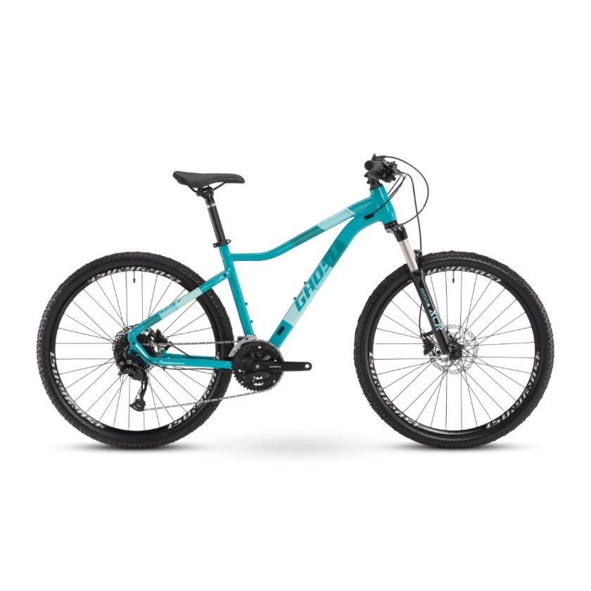 Horský bicykel GHOST Lanao Universal 27.5 - Turquoise / Dark Turquoise - XS (145-160cm) 2021