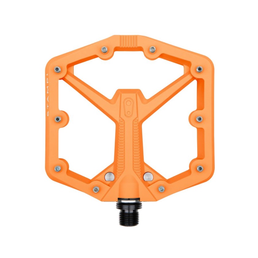 CRANKBROTHERS - pedále Stamp 1 Large Gen 2 oranžová