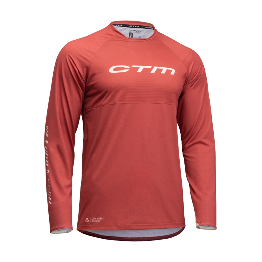 CTM - dres Rovay L/S 24 tehlová červená