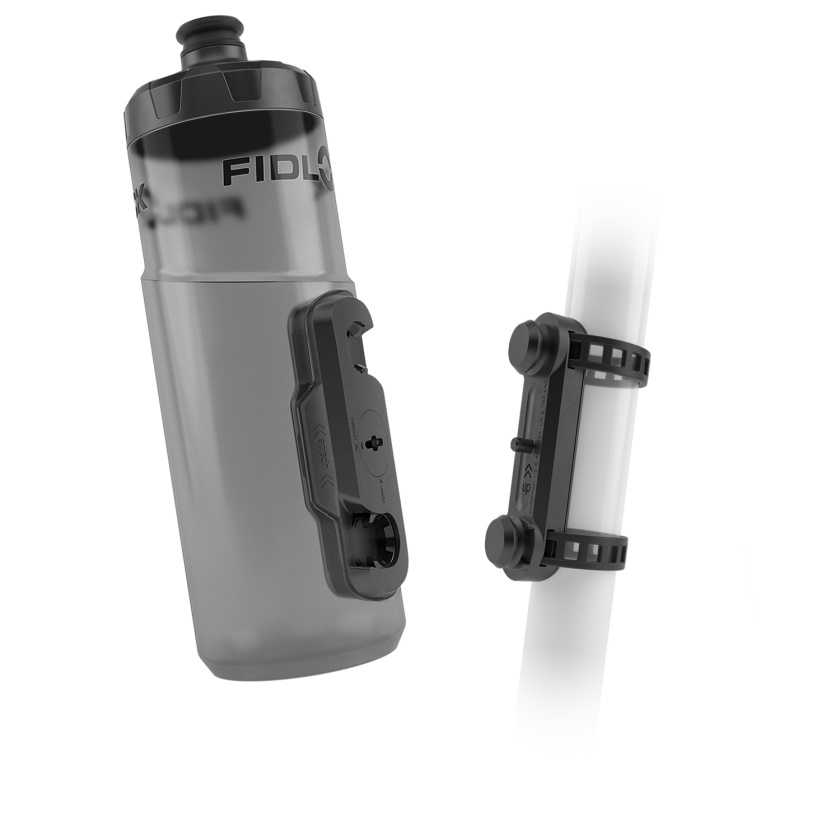 Fľaša s košíkom Fidlock Bottle Twist Set, 600ml+! Uni Base, Dark