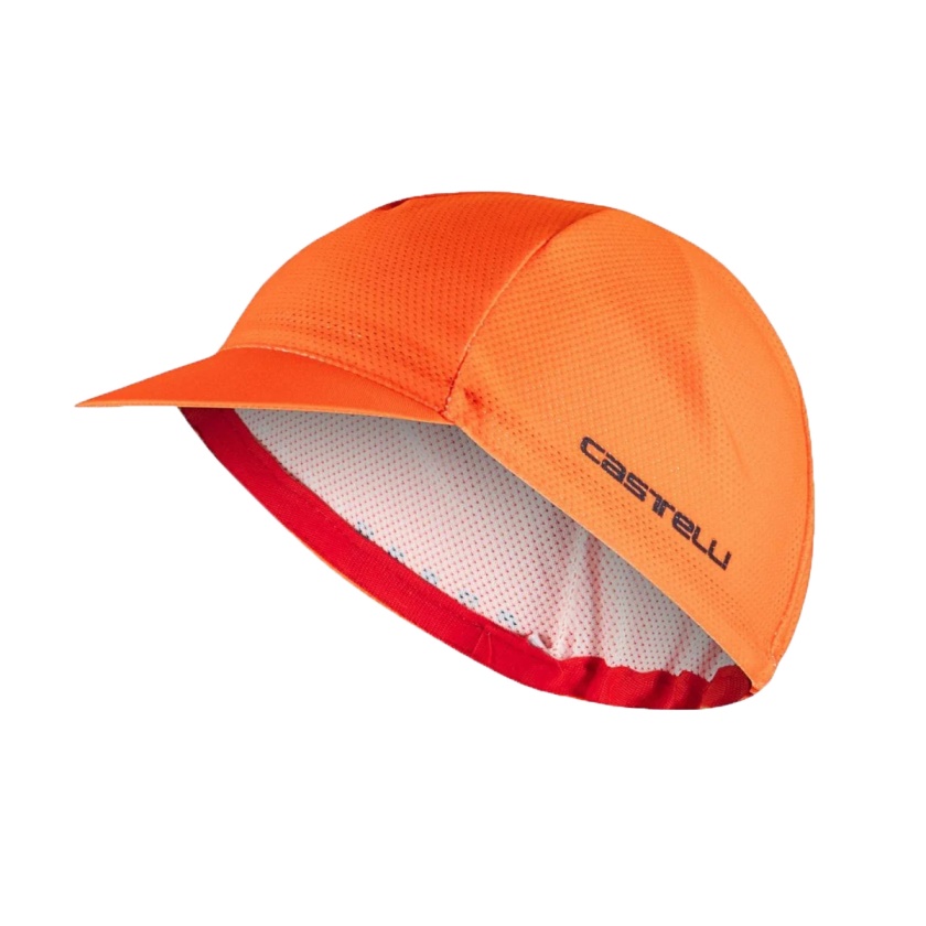 CASTELLI - čiapka Rosso Corsa 2 oranžová